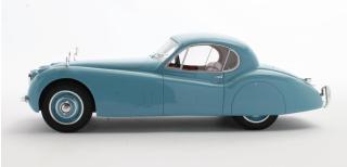 Jaguar XK120 FHC pastel blue 1951-1954 Cult Scale Models 1:18 Resinemodell (Türen, Motorhaube... nicht zu öffnen!)