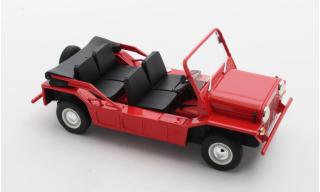 Mini Moke red 1965 Limited edition 156 pcs Cult Scale Models 1:18 Resinemodell (Türen, Motorhaube... nicht zu öffnen!)