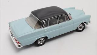 Mercedes-Benz 220SE W111 (1959-1967) - light blue / darkblue Cult Scale Models 1:18 Resinemodell (Türen, Motorhaube... nicht zu öffnen!)
