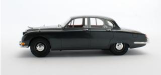 Jaguar S-Type grey metallic 1965 Cult Scale Models 1:18 Resinemodell (Türen, Motorhaube... nicht zu öffnen!)