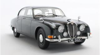 Jaguar S-Type grey metallic 1965 Cult Scale Models 1:18 Resinemodell (Türen, Motorhaube... nicht zu öffnen!)