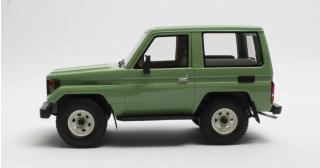 Toyota Landcruiser BJ70 green `84-`89 Cult Scale Models 1:18 Resinemodell (Türen, Motorhaube... nicht zu öffnen!)