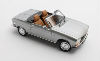 Peugeot 304 Cabrio metallic silver 1973 Cult Scale Models 1:18 Resinemodell (Türen, Motorhaube... nicht zu öffnen!)