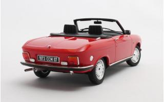 Peugeot 304 Cabrio red 1973 Cult Scale Models 1:18 Resinemodell (Türen, Motorhaube... nicht zu öffnen!)