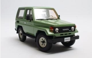 Toyota Landcruiser BJ70 green `84-`89 Cult Scale Models 1:18 Resinemodell (Türen, Motorhaube... nicht zu öffnen!)