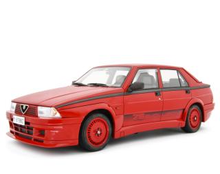 Alfa 75 1.8i Turbo Evoluzione 1987  rot Laudoracing 1:12 Resinemodell (Türen, Motorhaube... nicht zu öffnen!)