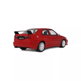 ALFA ROMEO 155 GTA STRADALE ALFA RED 130 1993 OttO mobile 1:18 Resinemodell (Türen, Motorhaube... nicht zu öffnen!)