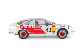 ALFA ROMEO GTV6 WHITE #43 B.DE DRYVER/ F-X.BOUCHER / L.BOUCHER 24H DE SPA 1985 S1802308 Solido 1:18 Metallmodell