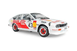 ALFA ROMEO GTV6 WHITE #43 B.DE DRYVER/ F-X.BOUCHER / L.BOUCHER 24H DE SPA 1985 S1802308 Solido 1:18 Metallmodell