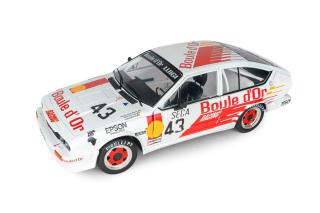 ALFA ROMEO GTV6 WHITE #43 B.DE DRYVER/ F-X.BOUCHER / L.BOUCHER 24H DE SPA 1985 S1802308 Solido 1:18 Metallmodell