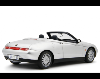 Alfa Romeo Spider 2.0 T.Spark 16V 1995 GRIGIO CHIARO MET. Laudoracing 1:18 Resinemodell (Türen, Motorhaube... nicht zu öffnen!)