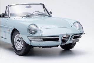 Alfa Romeo 1600 Duetto Spider 1966 - blu celeste  AR513 Limitation 750 pieces Touring Modelcars 1:18 Metallmodell 2 Türen, Motorhaube und Kofferraum zu öffnen!