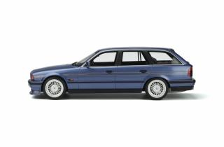 BMW ALPINA E34 B10 4.0 Touring Alpina Blue OttO mobile 1:18 Resinemodell (Türen, Motorhaube... nicht zu öffnen!)