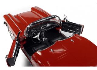 Chevy Corvette Convertible 1962 Hemmings *Muscle Machines*, Honduras Maroon Auto World 1:18