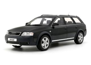 Audi A6 C6 All Road Brilliant Black 2000 OttO mobile 1:18 Resinemodell (Türen, Motorhaube... nicht zu öffnen!)