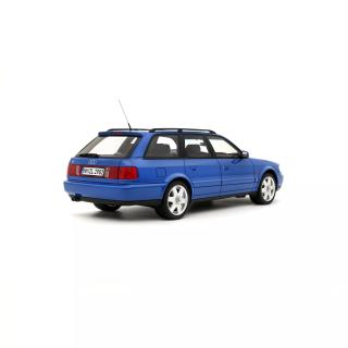 AUDI S6 PLUS (C4) AVANT NOGARO BLUE PEARL M8 1995 OttO mobile 1:12 Resinemodell (Türen, Motorhaube... nicht zu öffnen!)