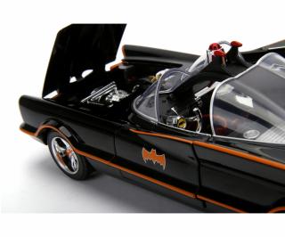 Batman Classic TV Series Batmobile with Die Cast Figures Jada 1:24