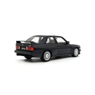 BMW (E30) M3 Europameister Macau Bleu Metallic 1988 OttO mobile 1:18 Resinemodell (Türen, Motorhaube... nicht zu öffnen!)