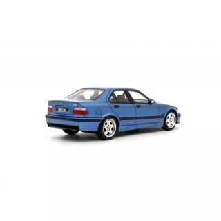 BMW E36 M3 BLUE 1995 OttO mobile 1:18 Resinemodell (Türen, Motorhaube... nicht zu öffnen!)