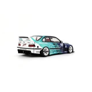 BMW E36 My KYZA 2024 Otto Project Car OttO mobile 1:18 Resinemodell (Türen, Motorhaube... nicht zu öffnen!)
