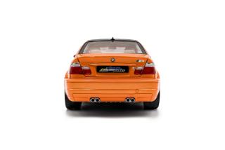 BMW E46 M3 Coupe 2000 Orange S1806509 Solido 1:18 Metallmodell
