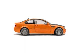 BMW E46 M3 Coupe 2000 Orange S1806509 Solido 1:18 Metallmodell