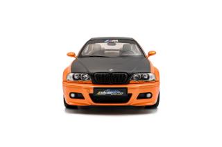 BMW E46 M3 Coupe 2000 Orange S1806509 Solido 1:18 Metallmodell