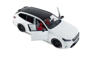 BMW M5 (G99) TOURING alpinweiß S1814802 Solido 1:18 Metallmodell