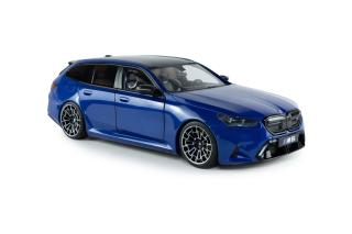 BMW M5 (G99) TOURING M blau Marina Bay Blue 2024 S1814801 Solido 1:18 Metallmodell