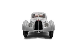 Bugatti Atlantic Type 57 SC – MAT SILVER – 1937 Solido 1:18 Metallmodell