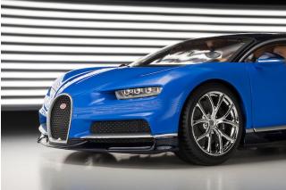 Bugatti Chiron 2016 blau/dunkelblau Burago 1:18