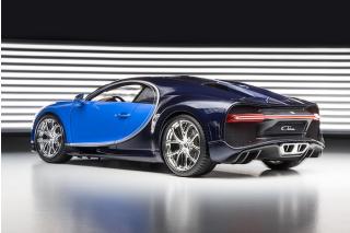 Bugatti Chiron 2016 blau/dunkelblau Burago 1:18