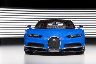 Bugatti Chiron 2016 blau/dunkelblau Burago 1:18