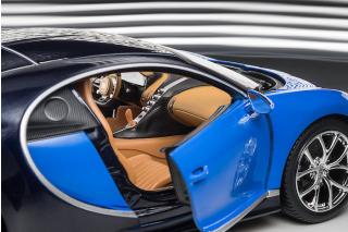 Bugatti Chiron 2016 blau/dunkelblau Burago 1:18