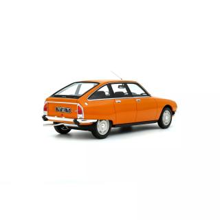 CITROËN GS X2 JAUNE HELIANTHE 1974 OttO mobile 1:18 Resinemodell (Türen, Motorhaube... nicht zu öffnen!)
