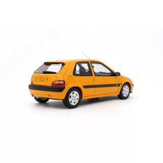 Citroën Saxo 1.4 BIC Phase 2 Orange Mango 2000 OttO mobile 1:18 Resinemodell (Türen, Motorhaube... nicht zu öffnen!)