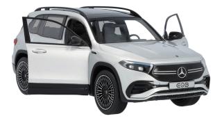 Mercedes EQB, AMG Line, X243 iridiumsilber NZG 1:18 Metallmodell