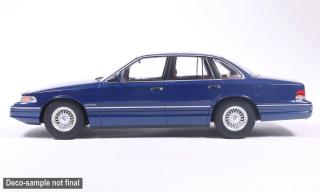 Ford Crown Victoria, dunkelblau, 1993 MCG 1:18 Metallmodell, Türen und Hauben nicht zu öffnen