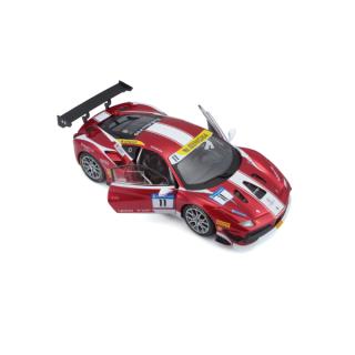 Ferrari 488 Challenge Formula Racing Mugello 2017 N. Nielsen #11 red Burago 1:24