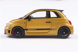 Fiat F595 ABARTH SOLIDO WORKS gelb S1811306 Solido 1:18 Metallmodell