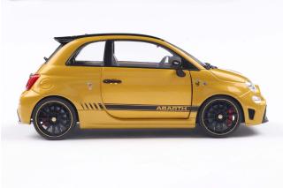 Fiat F595 ABARTH SOLIDO WORKS gelb S1811306 Solido 1:18 Metallmodell