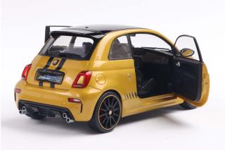 Fiat F595 ABARTH SOLIDO WORKS gelb S1811306 Solido 1:18 Metallmodell