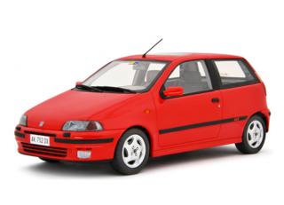 Fiat Punto GT 1400 2° serie 1996 Rosso Laudoracing 1:18 Resinemodell (Türen, Motorhaube... nicht zu öffnen!)