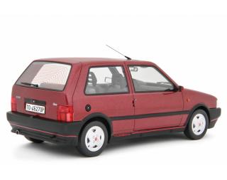 Fiat Uno Turbo i.e. 1.4 1990 ROSSO SHIRAZ Laudoracing 1:18 Resinemodell (Türen, Motorhaube... nicht zu öffnen!)