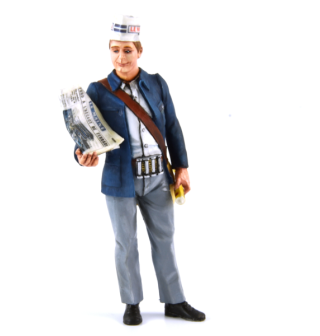 Figur JOSEPH, NEWSPAPER SELLER Le Mans Miniatures 1:18