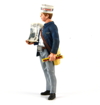 Figur JOSEPH, NEWSPAPER SELLER Le Mans Miniatures 1:18