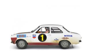 FORD ESCORT RALLY 1968 TERENCE HILL 1:18 Laudoracing 1:18 Resinemodell (Türen, Motorhaube... nicht zu öffnen!)
