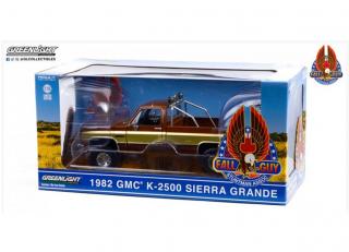GMC K-2500 Sierra Grande Wideside 1982 \"Ein Colt für alle Fälle - Fall Guy Stuntman Association\" Greenlight 1:18