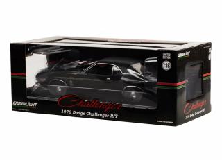 Dodge Challenger 1970 R/T 426 HEMI *The Black Ghost* Greenlight 1:18