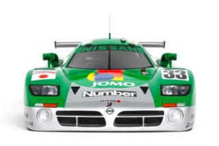 NISSAN R390 GT1 LE MANS 1998 GREEN 1998 GT Spirit 1:18 Resinemodell (Türen, Motorhaube... nicht zu öffnen!)